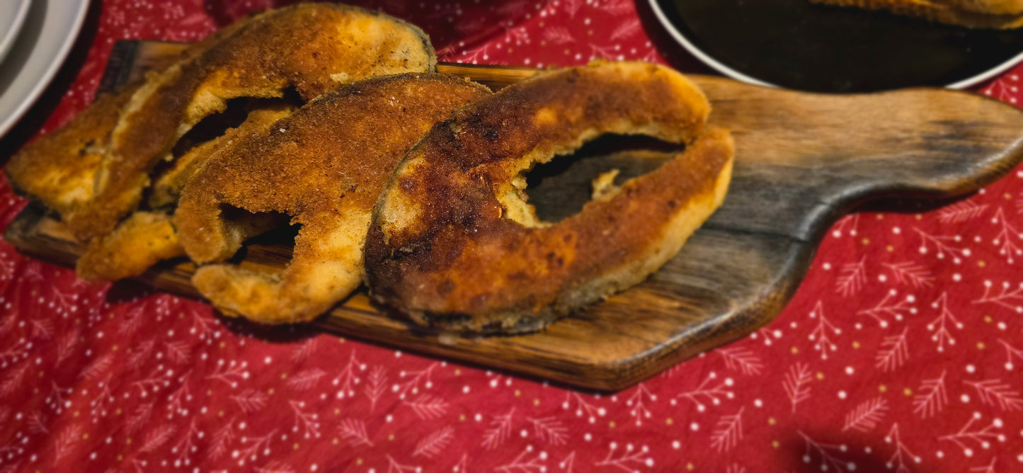 Handmade Oak Whisky Barrel Stave Serving Board - Food Safe